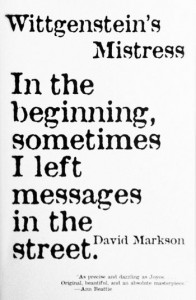 Wittgenstein’s Mistress